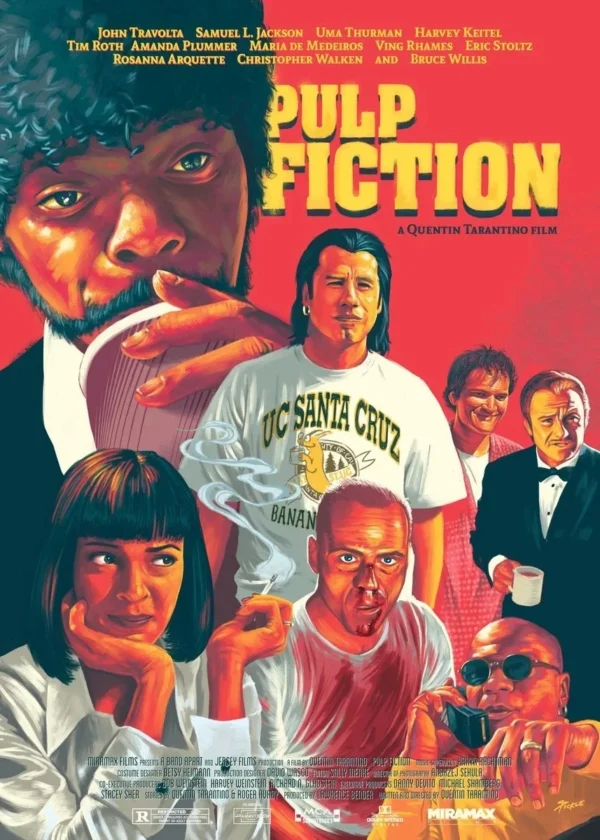 Pôster Pulp Fiction (I)